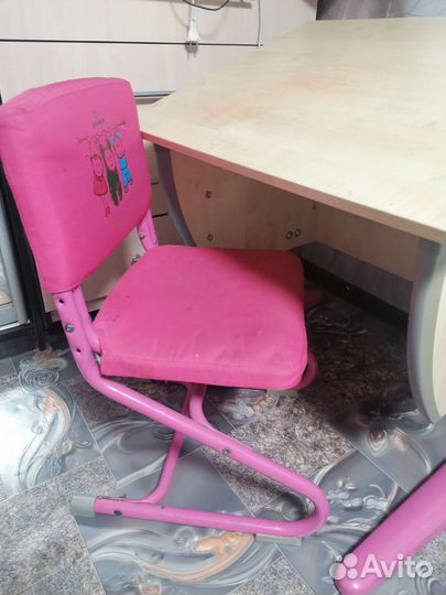 Растущая парта и стул для школьника