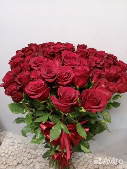 Высокие розы