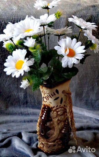 Ваза для цветов керамика