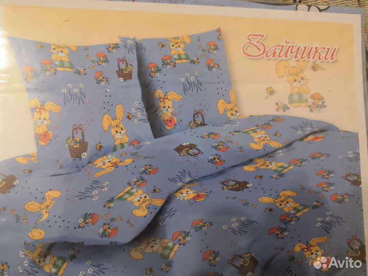 Комплект постельного белья в детскую кроватку