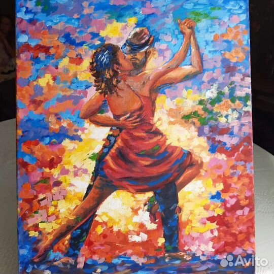 Картина маслом,45/35см, холст на подрамнике