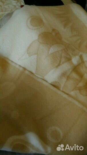 Детское шерстяное одеяло