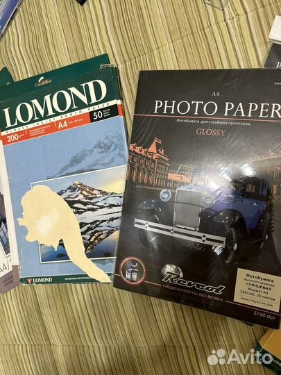 Всё сразу оптом фотобумага для принтера А4 и 10*15