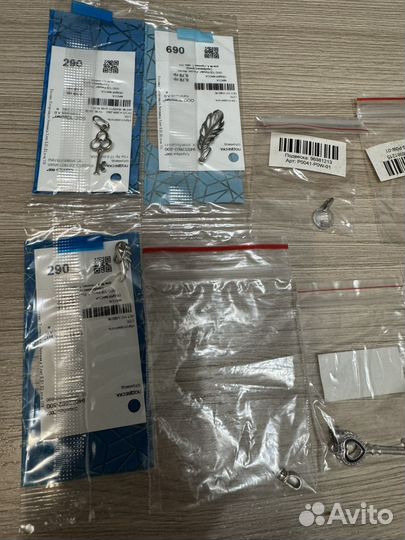 Серебрянные подвески