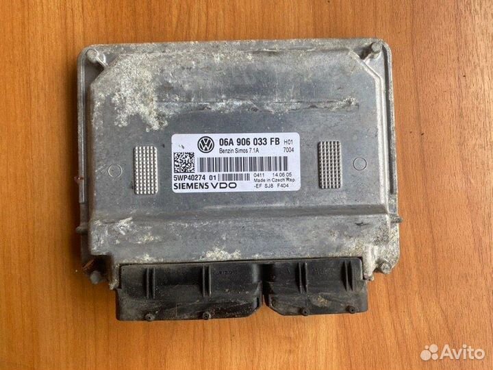 Блок управления двс Skoda Octavia универсал A5 BSE