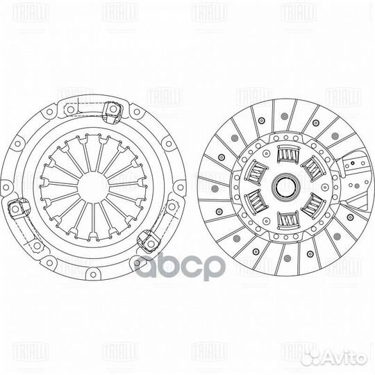 Сцепление в сборе для а/м Great Wall Deer