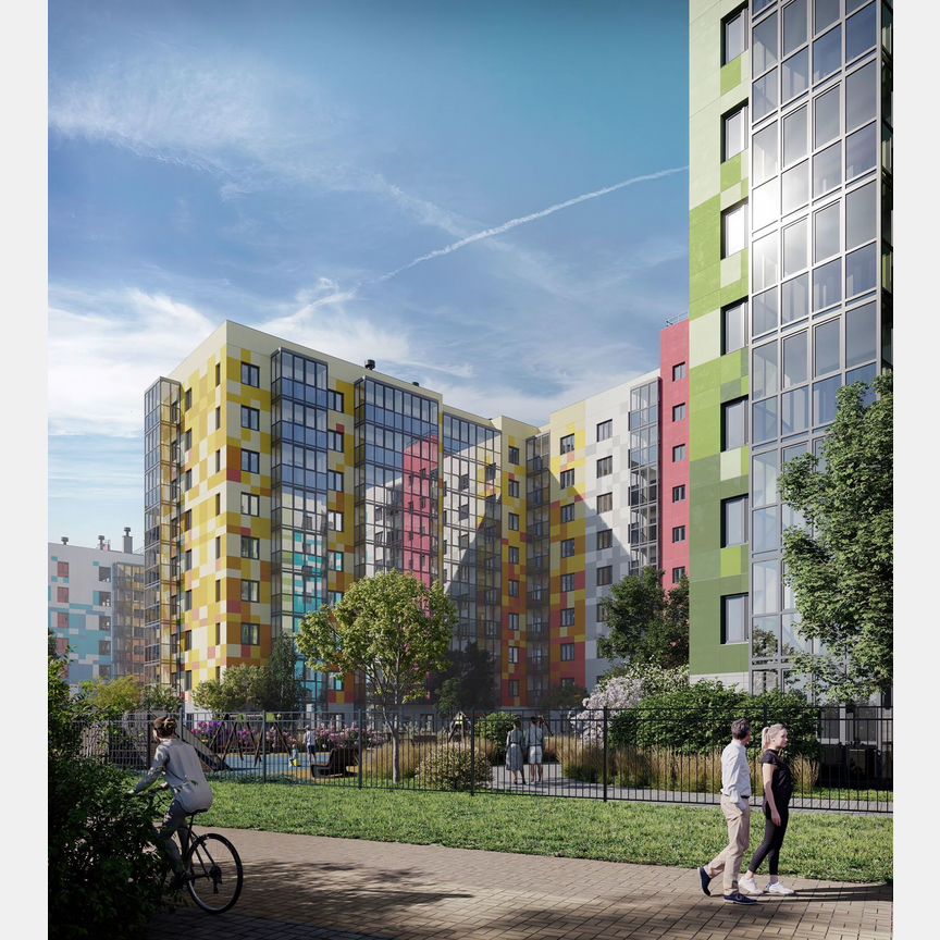 2-к. квартира, 56,9 м², 2/9 эт.