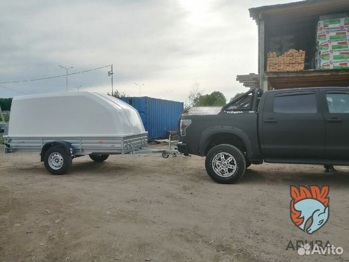 Прицеп 18.022 с крышкой. Рассрочка. Сертификаты