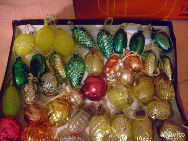 Елочные игрушки СССР