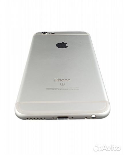 Задняя крышка для Apple iPhone 6, серый (Б/У) ориг