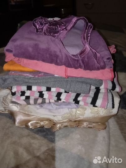 Вещи пакетом девочке 104-110