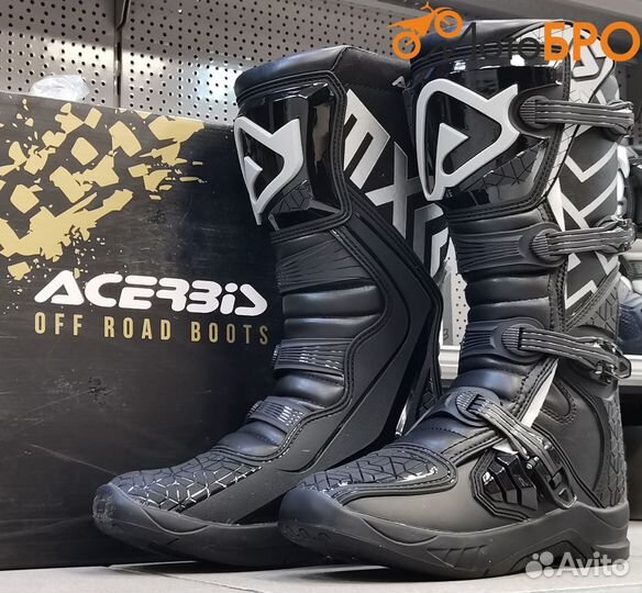 Мотоботы эндуро acerbis чёрные