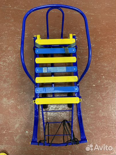 Детские санки с колесами