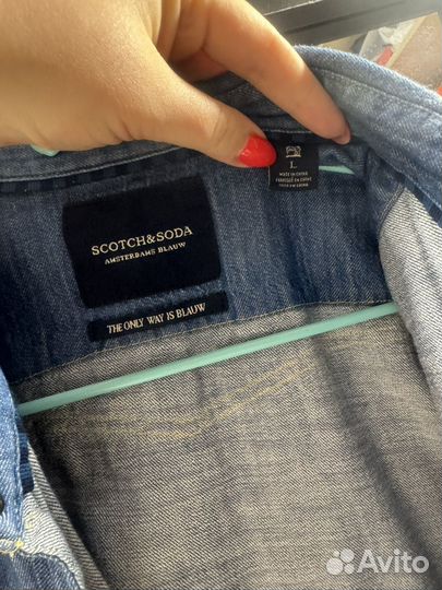 Рубашка scotch soda мужская