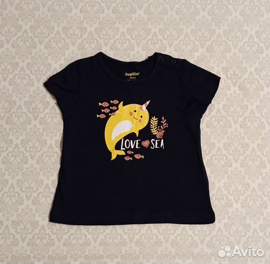 Футболка для девочки 86 92