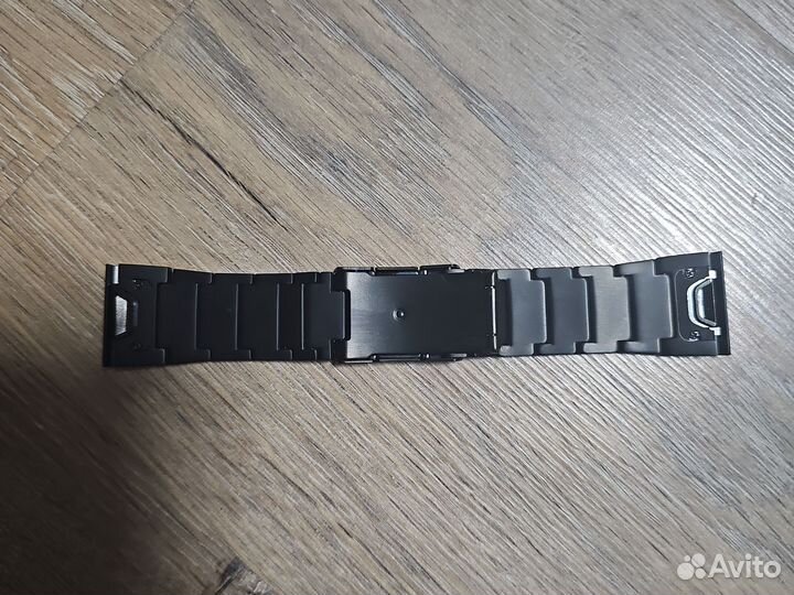 Ремешок титановый для часов garmin 22 mm