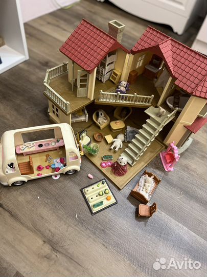 Sylvanian Families домик с мебелью