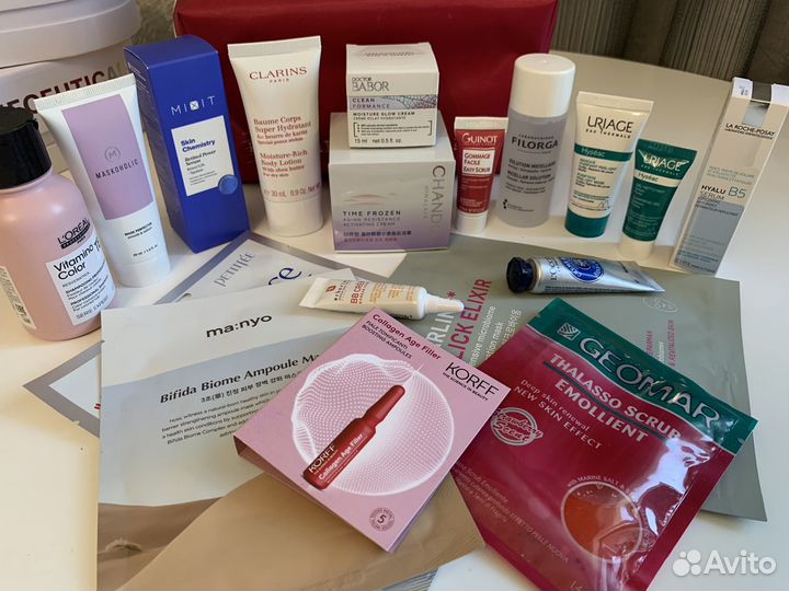 Крыгина бокс Filorga Babor Clarins Uriage Erborian