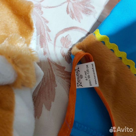 Карнавальный костюм для девочки белочка