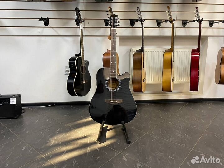 Elitaro E4150 EQ BK Электроакустическая гитара