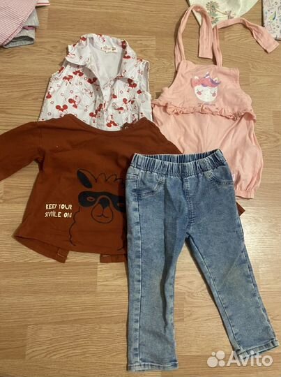 Вещи на девочку 80-86
