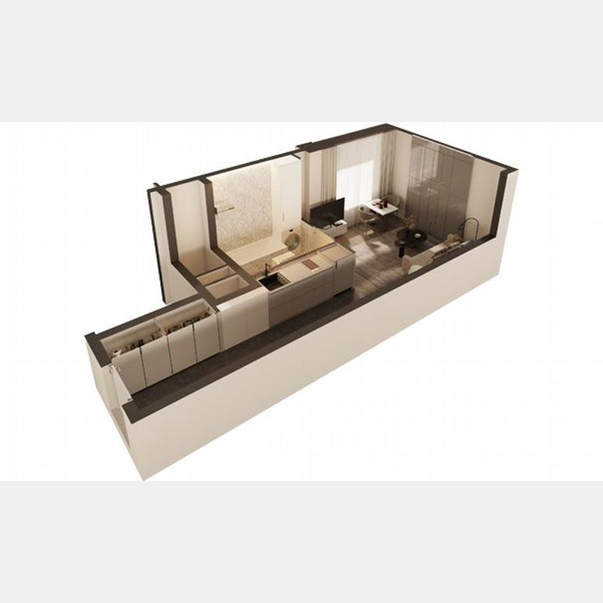 Апартаменты-студия, 29,5 м², 7/30 эт.