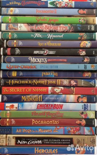 Dvd R1 мультфильмы