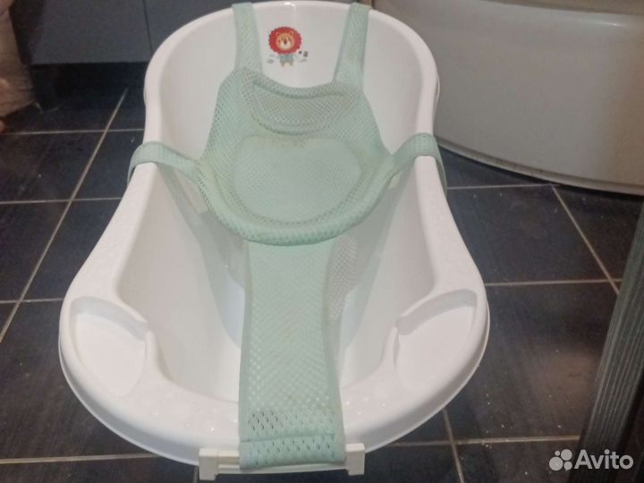 Ванночка для купания реьенка с гамаком