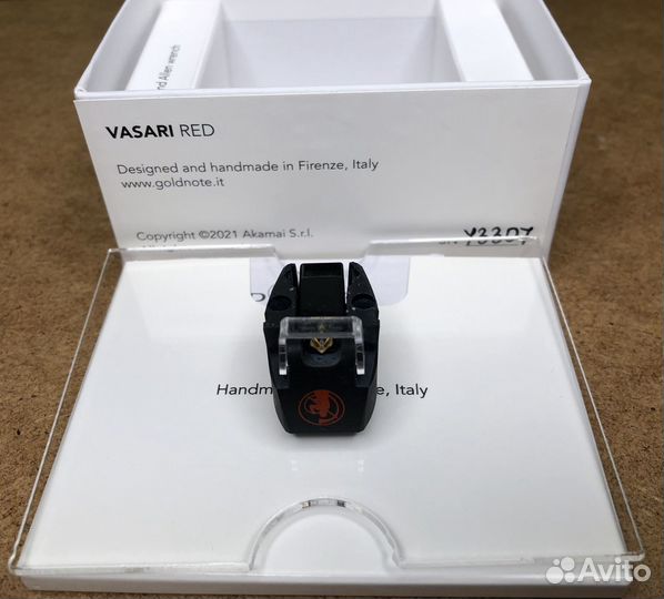 Головка звукоснимателя Gold Note Vasari Red