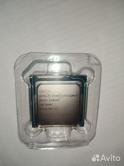 Процессор xeon E3 1220 V3