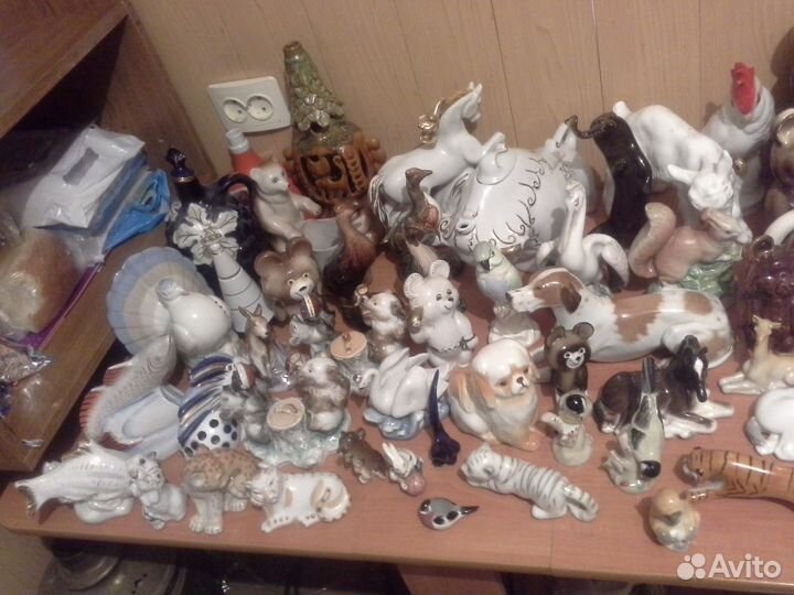 Продажа покупка советский фарфор собака лфз