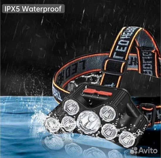 Налобный фонарь USB HeadLight F-T26