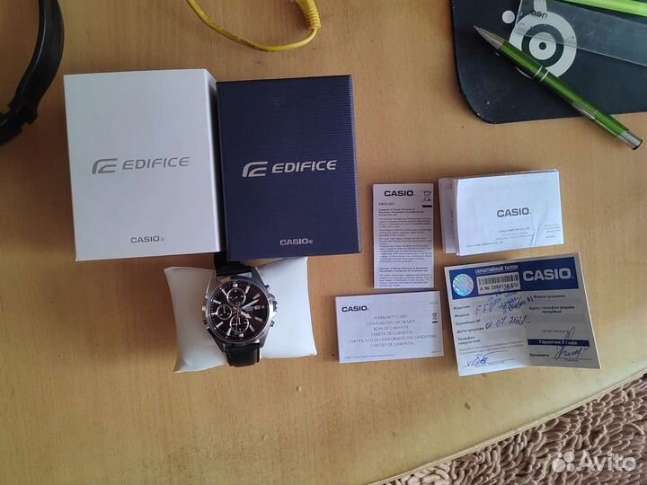 Часы casio edifice