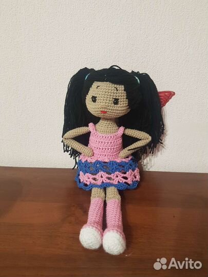 Мягкие вязаные игрушки