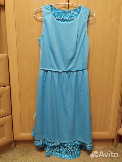 Платье нарядное праздничное на выпускной, 42 / 44