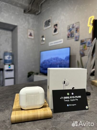 Наушники Apple Air Pods 3, новые, ростест