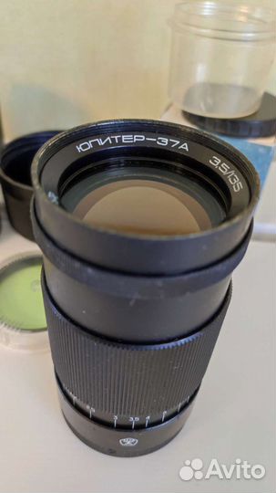 Объектив Юпитер 37а и Телеконвектор ТК2