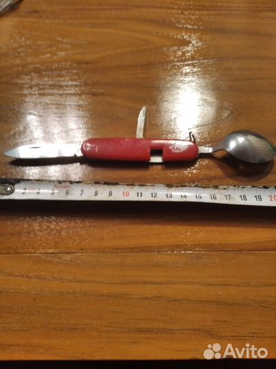 Нож-вилка-ложка. Туристический, походный, дачный