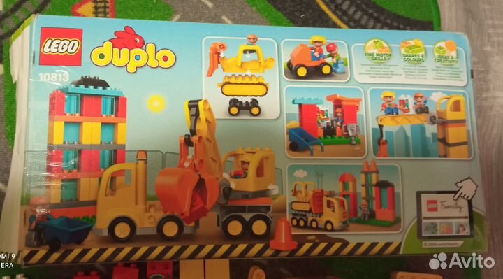 Lego duplo Большая стройплощадка 10813,10959 новый