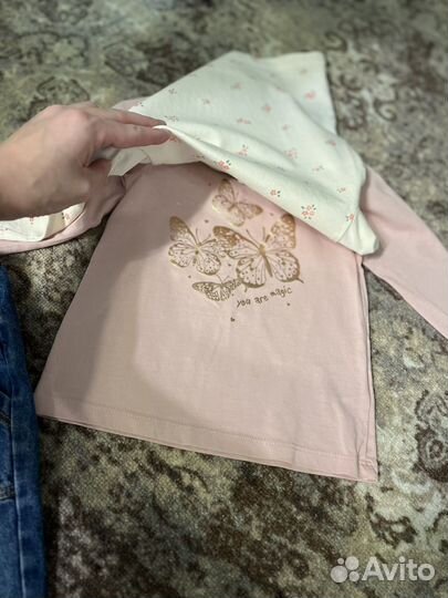 Джинсовый комбинезон next 80-86