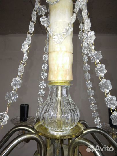 Люстра потолочная Хрусталь СССР