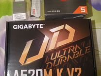 Gigabyte A520m k v2 +AMD Ryzen5 5500 BOX+DDR4 32gb