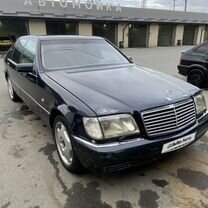 Mercedes-Benz S-класс 5.0 AT, 1997, битый, 380 000 км, с пробегом, цена 455 000 руб.