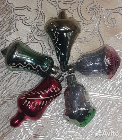 Елочные новогодние игрушки СССР