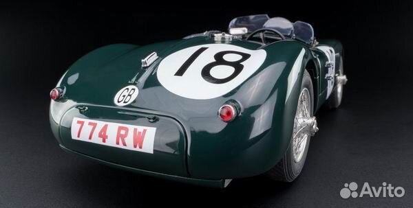 Jaguar C-Type №18 Winner 24h France 1/18 CMC
