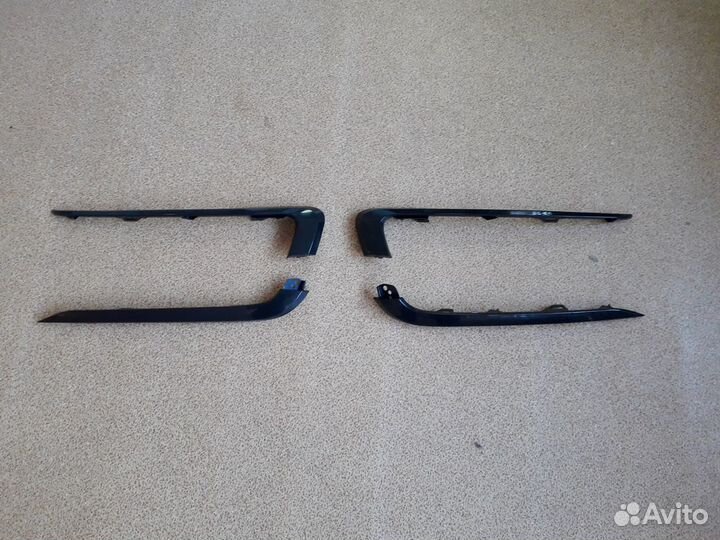 Молдинги на Гранта FL неокрашенные