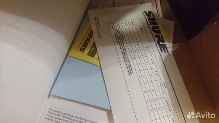 Микрофон топовый вокальный Shure KSM9