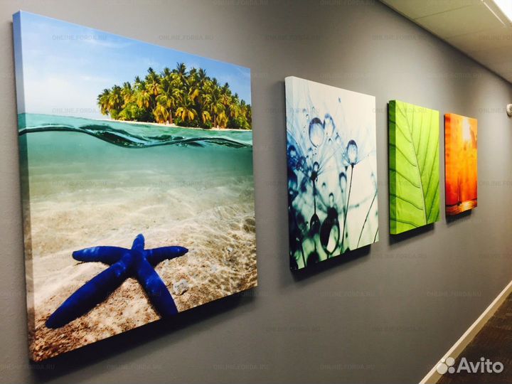 Печать на холсте 30*40