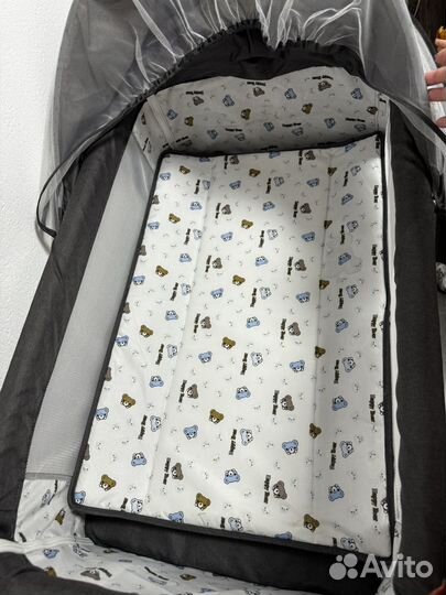 Кроватка для новорожденных приставная