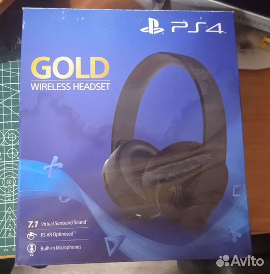 Беспроводные наушники Sony Gold